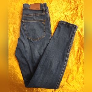 Madewell 11" High-Rise Skinny Jeans in Medium Wash Size 27/4-5